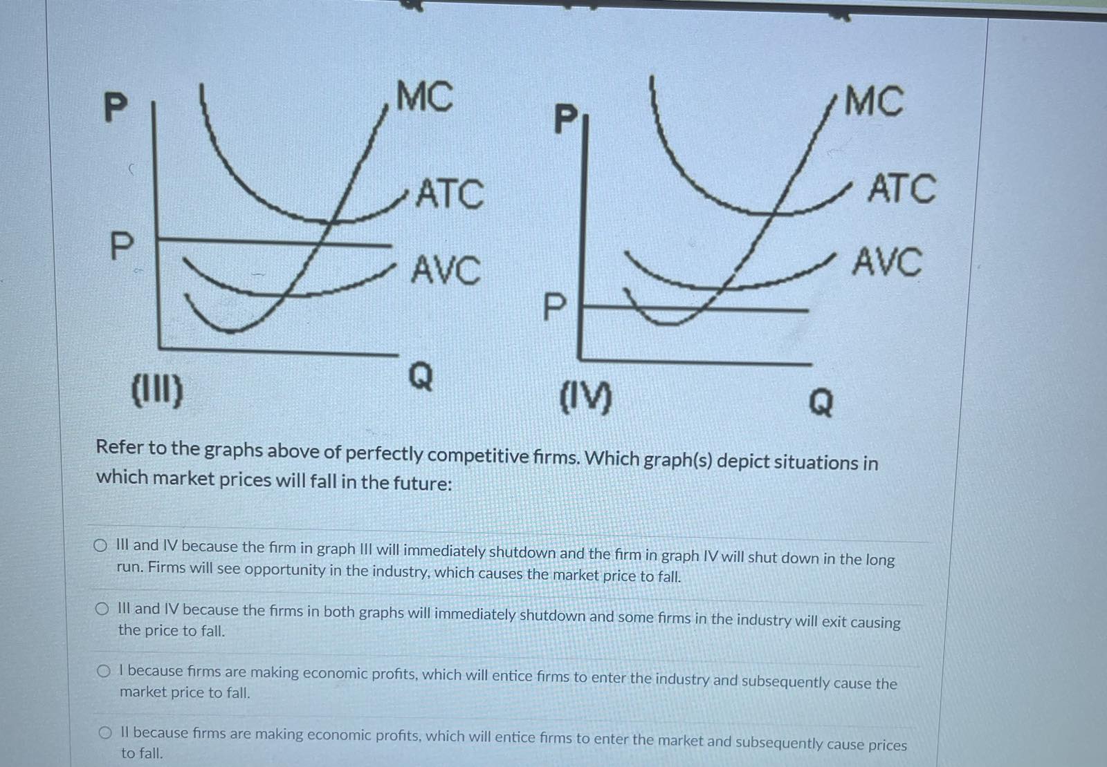 60 70 80 90 100 110 120 130 Quantity When maximizing profit,