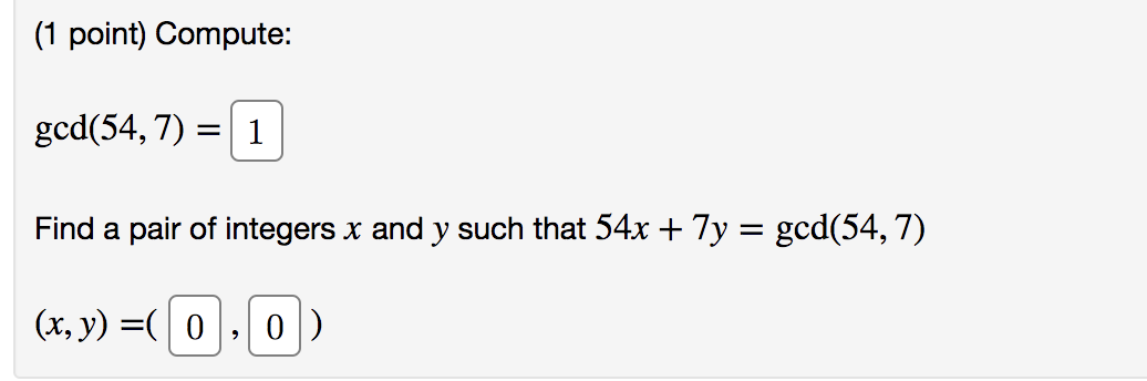 to practice finding the inverse modulo m of some (relatively prime) integer