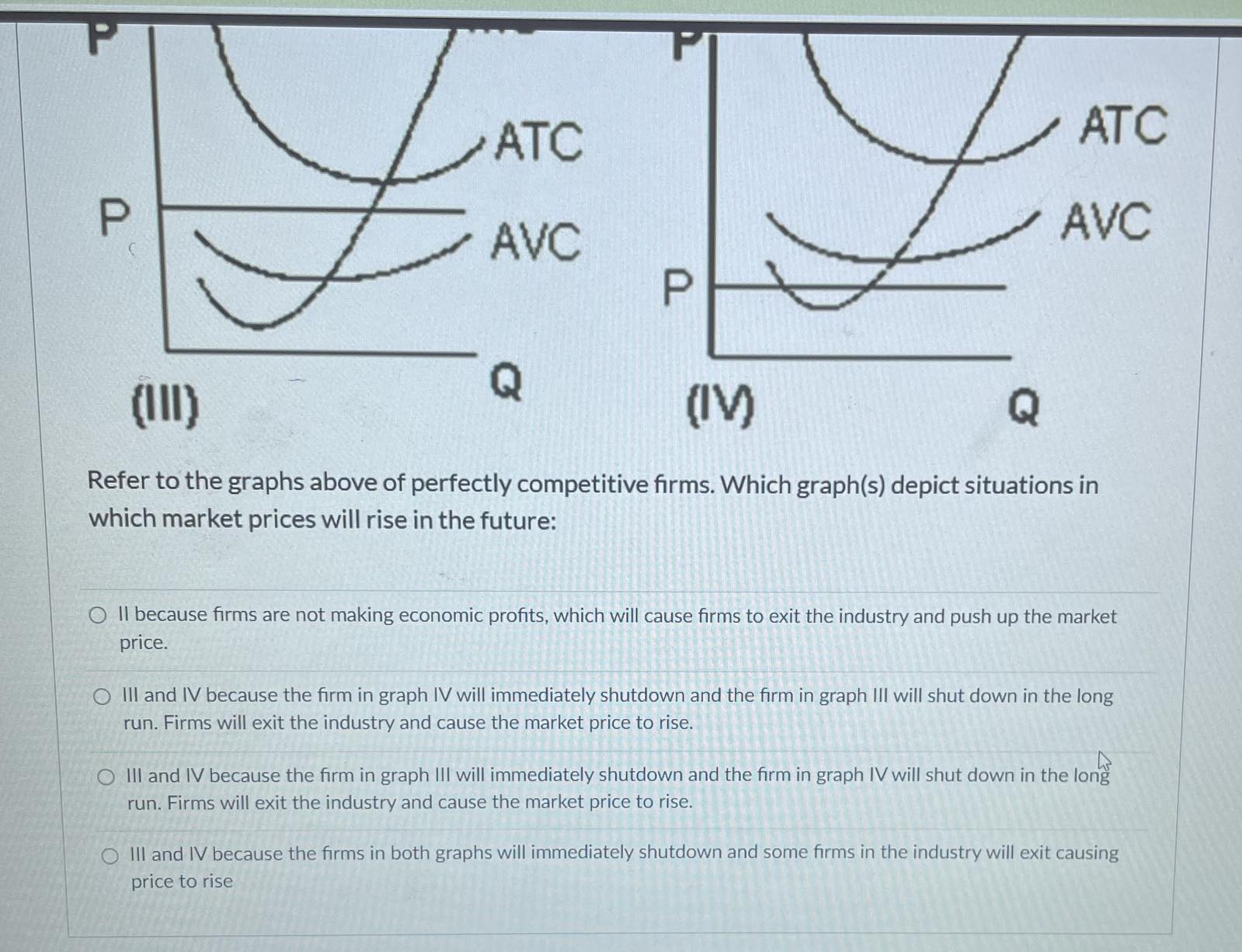 Average Total Cost (ATC) $12.00 Average Variable Cost (AVC) Minimum Marginal Cost