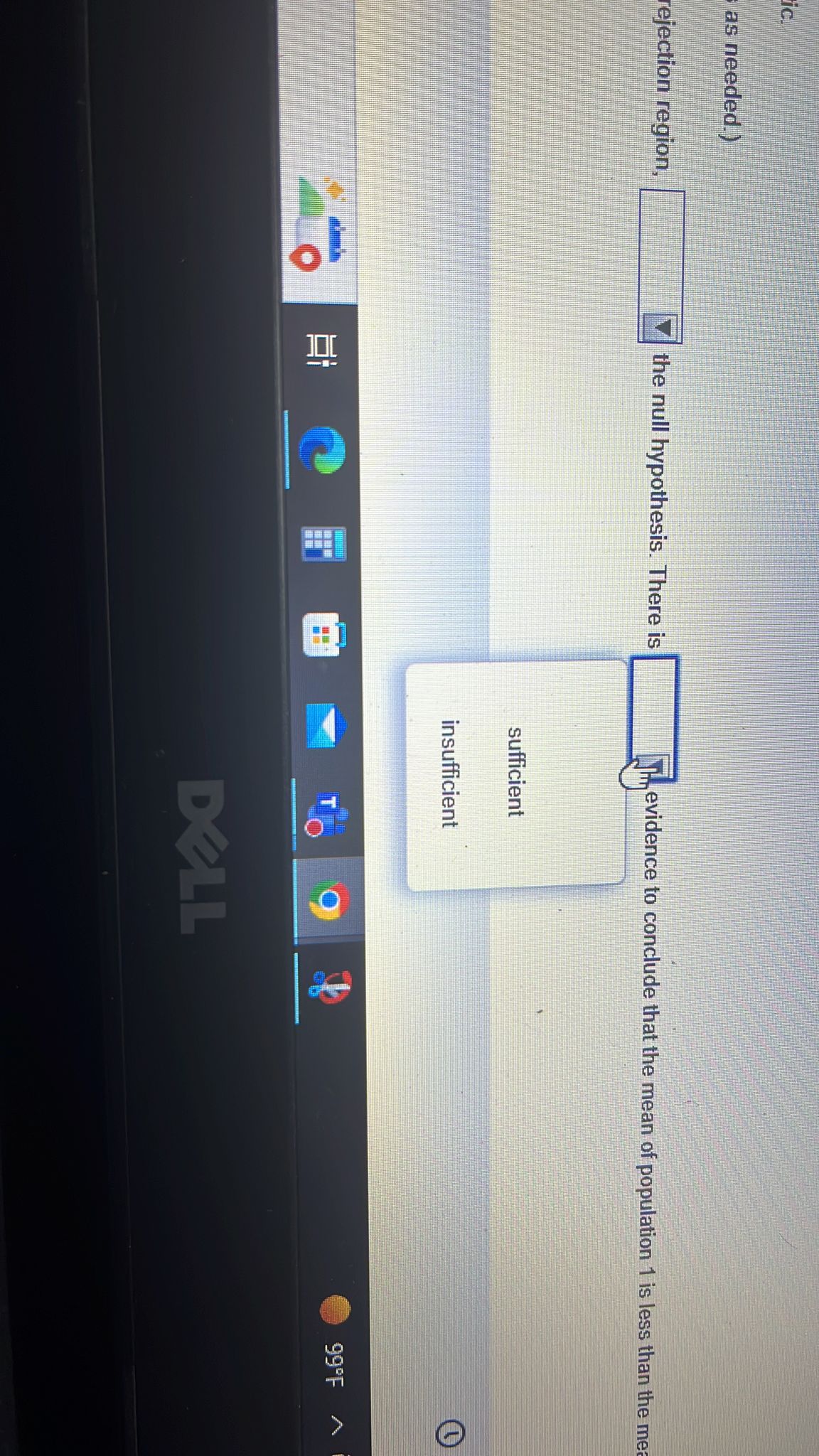 mean of population 2.OA. Z OC. Z> Calculate the value of the