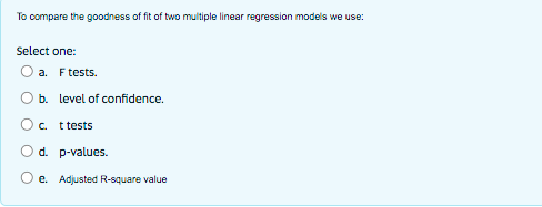 level. O b. both the 90% and 95% confidence levels. O c.