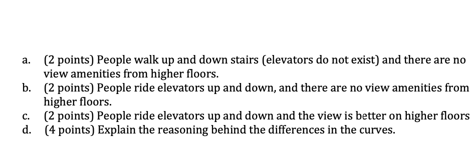 within a building changes with floor distance above the street level. Label