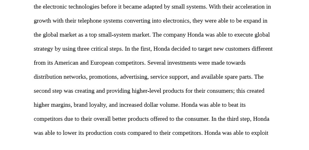  the electronic technologies before it became adapted by small systems. With