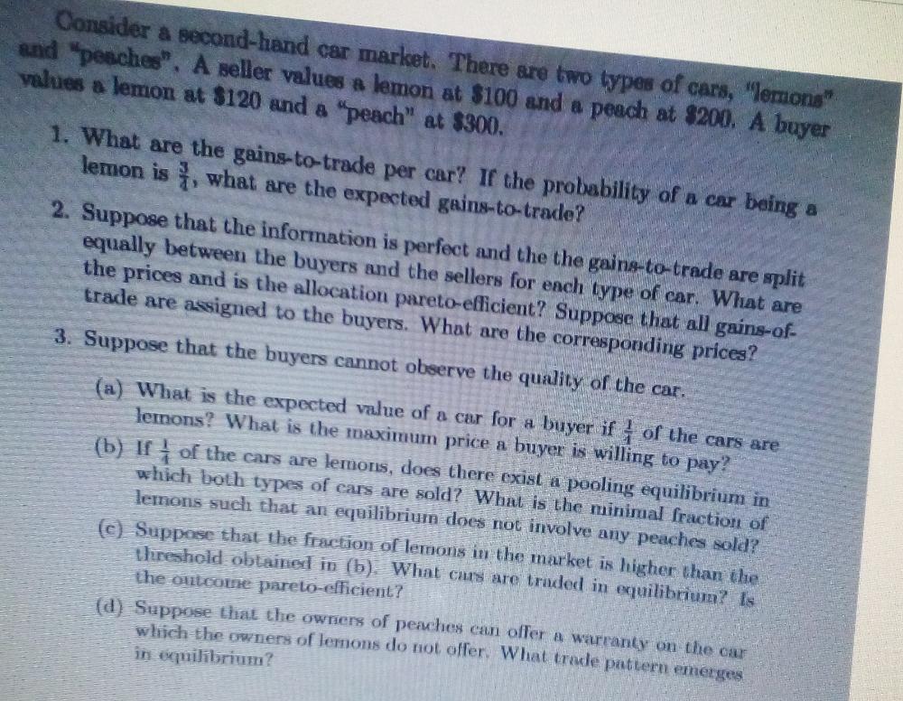 two components - a wage to and a disutility 1). Assume that