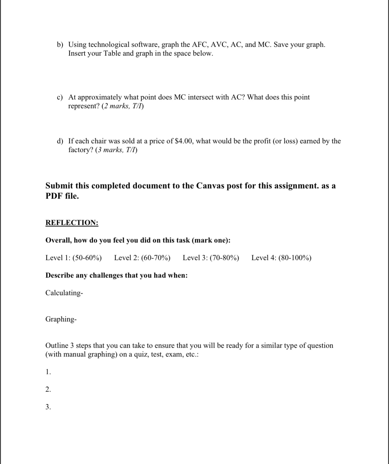 of marginal analysis (e.g., marginal cost, marginal revenue, economies of scale, law
