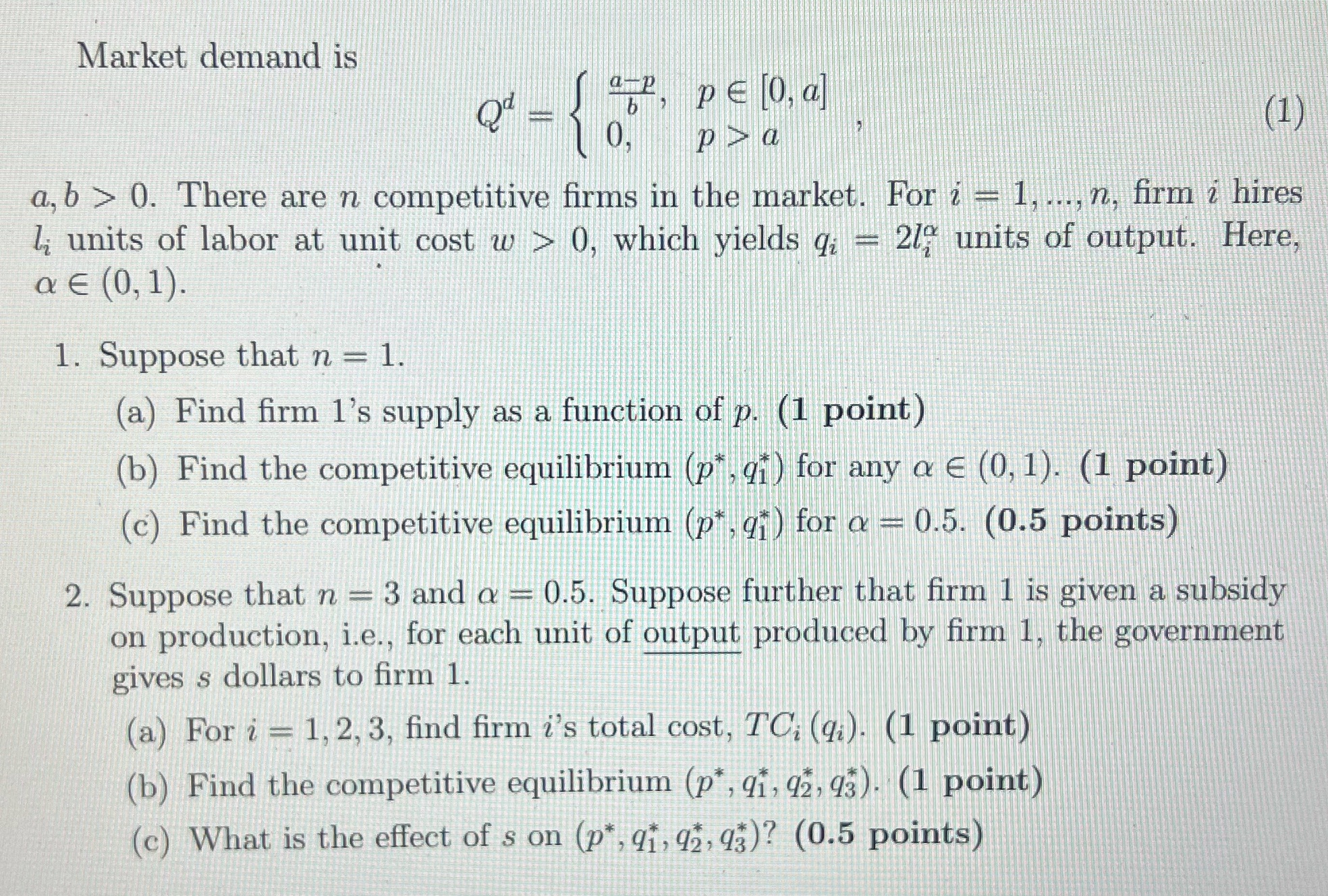 hint from my teacher to help solve: For Part 1b, please remember