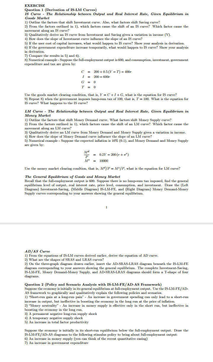 - a wage to and a disutility 1). Assume that w and