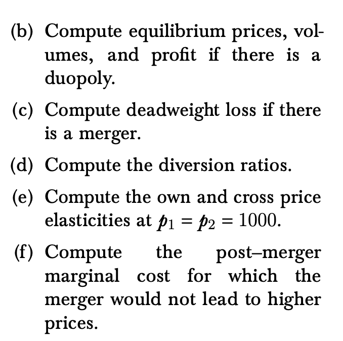 We will be considering two cases: one in which there are two