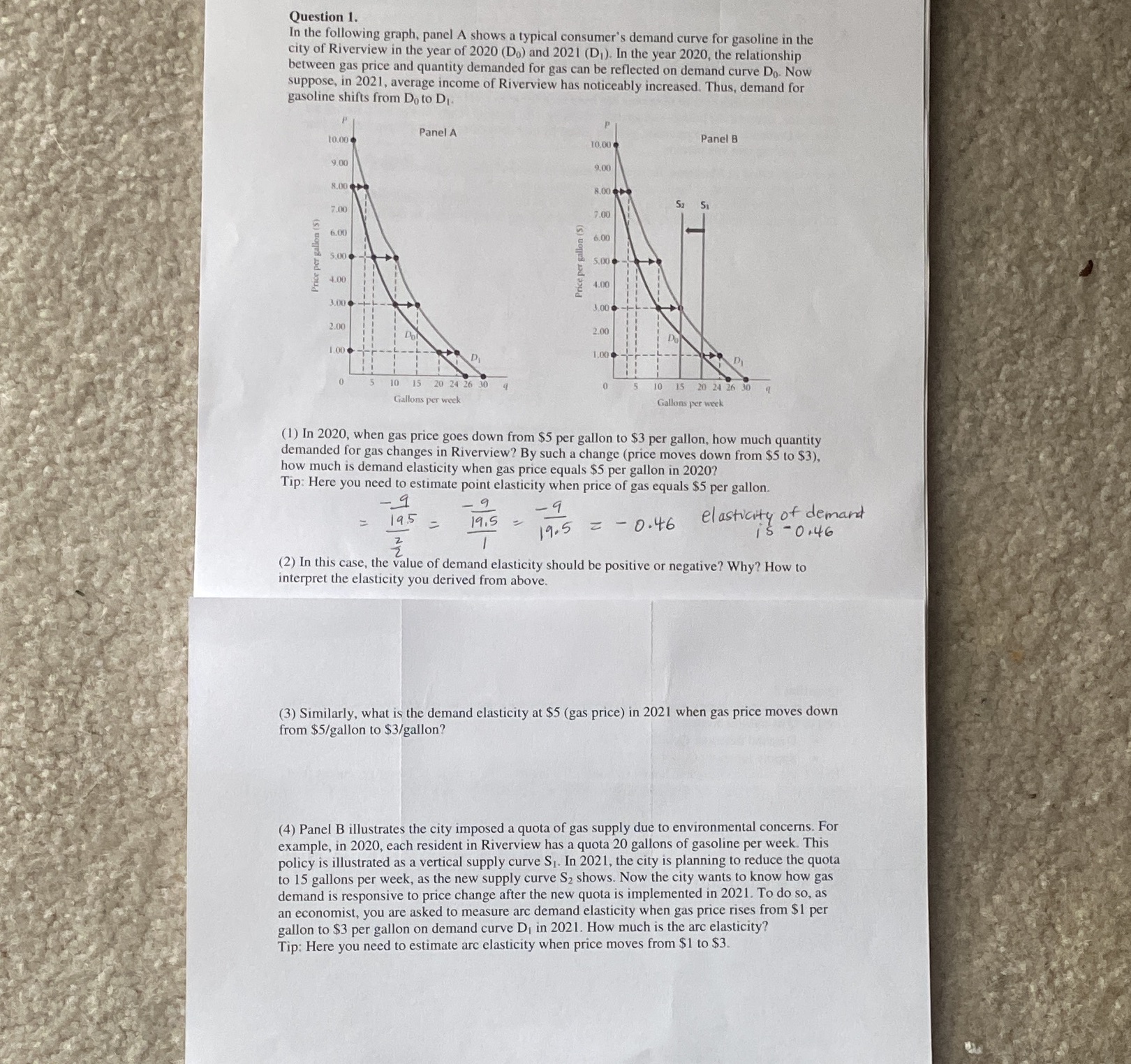 with four parts i am totally confused thank you Question 1. In