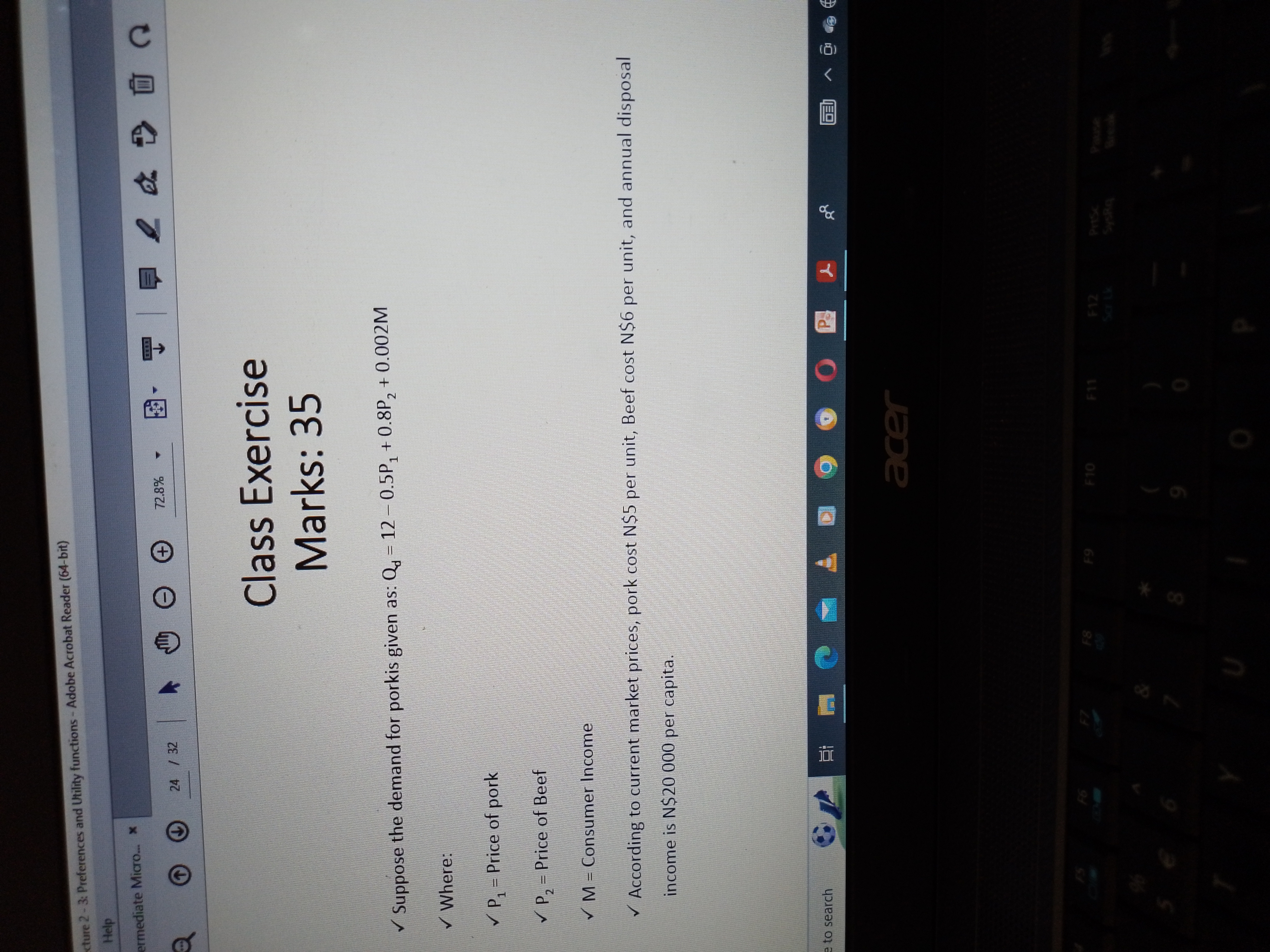 Lecture 2 - 3: Preferences and Utility functions - Adobe Acrobat Reader