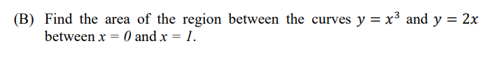 mats an an Argand diagram. (B) Find the area of the region