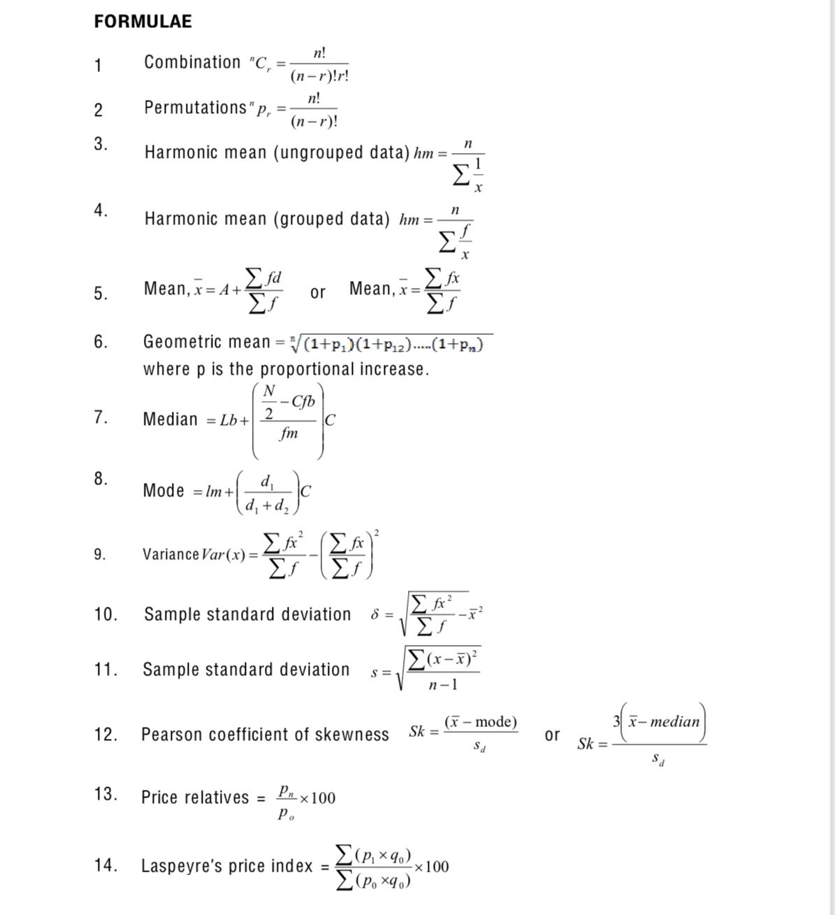 number calculations. (2 marks) (b) Farmers in Ntusi Parish are categorised as