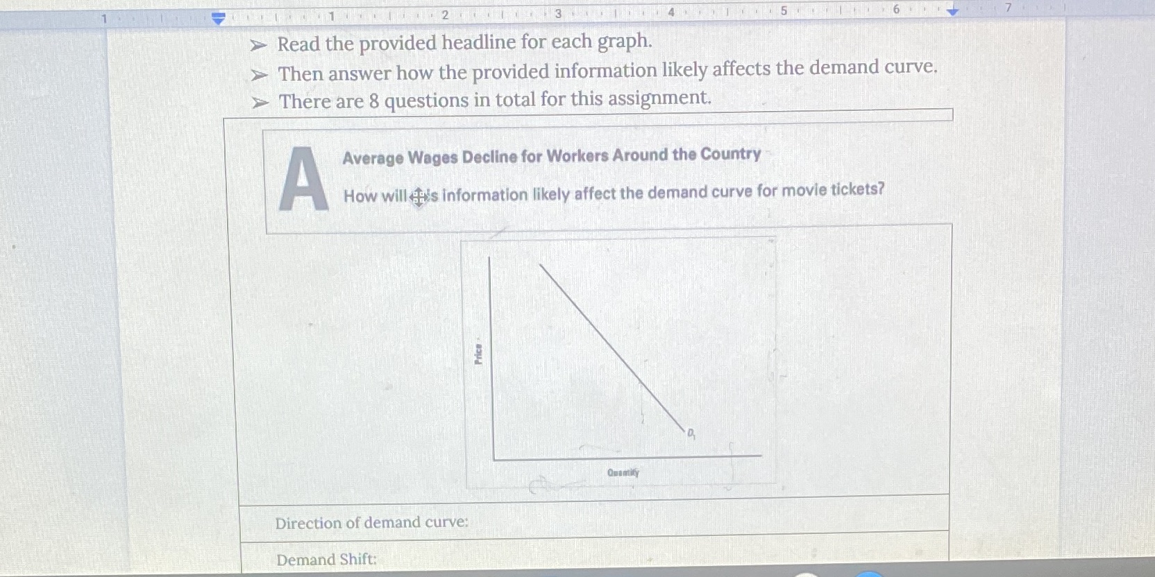  3 5 6 > Read the provided headline for each graph.