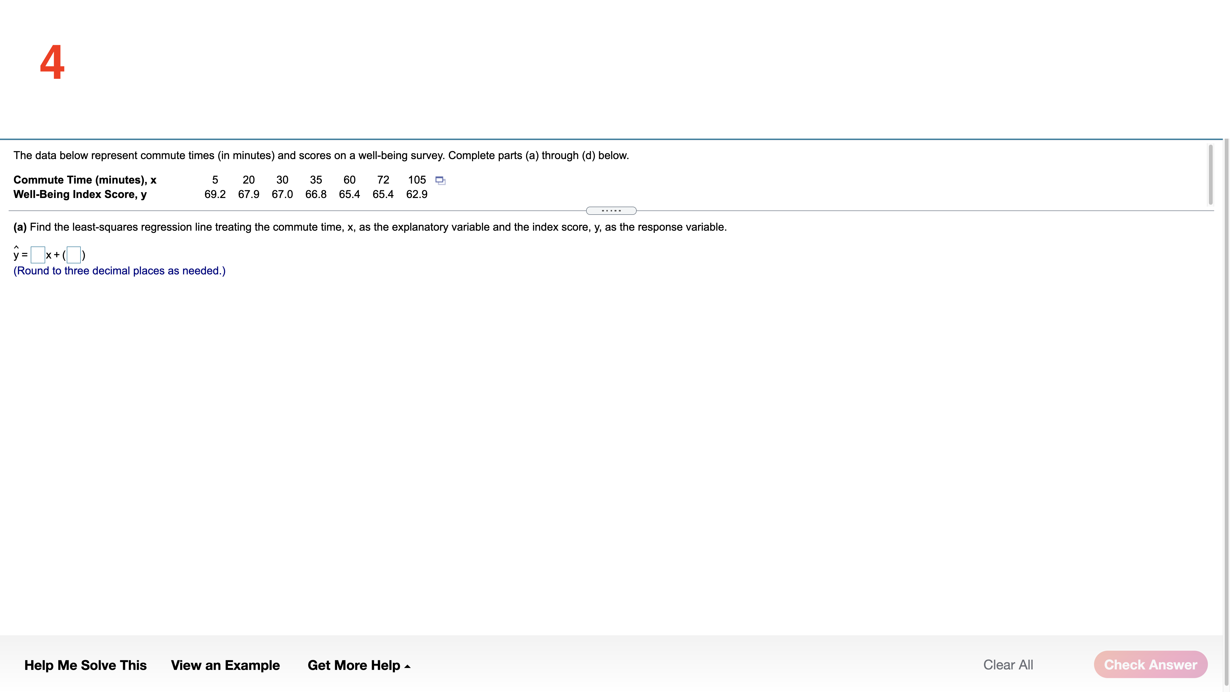 I have). THANK YOU! Complete park (alihrough (h) for the data below.