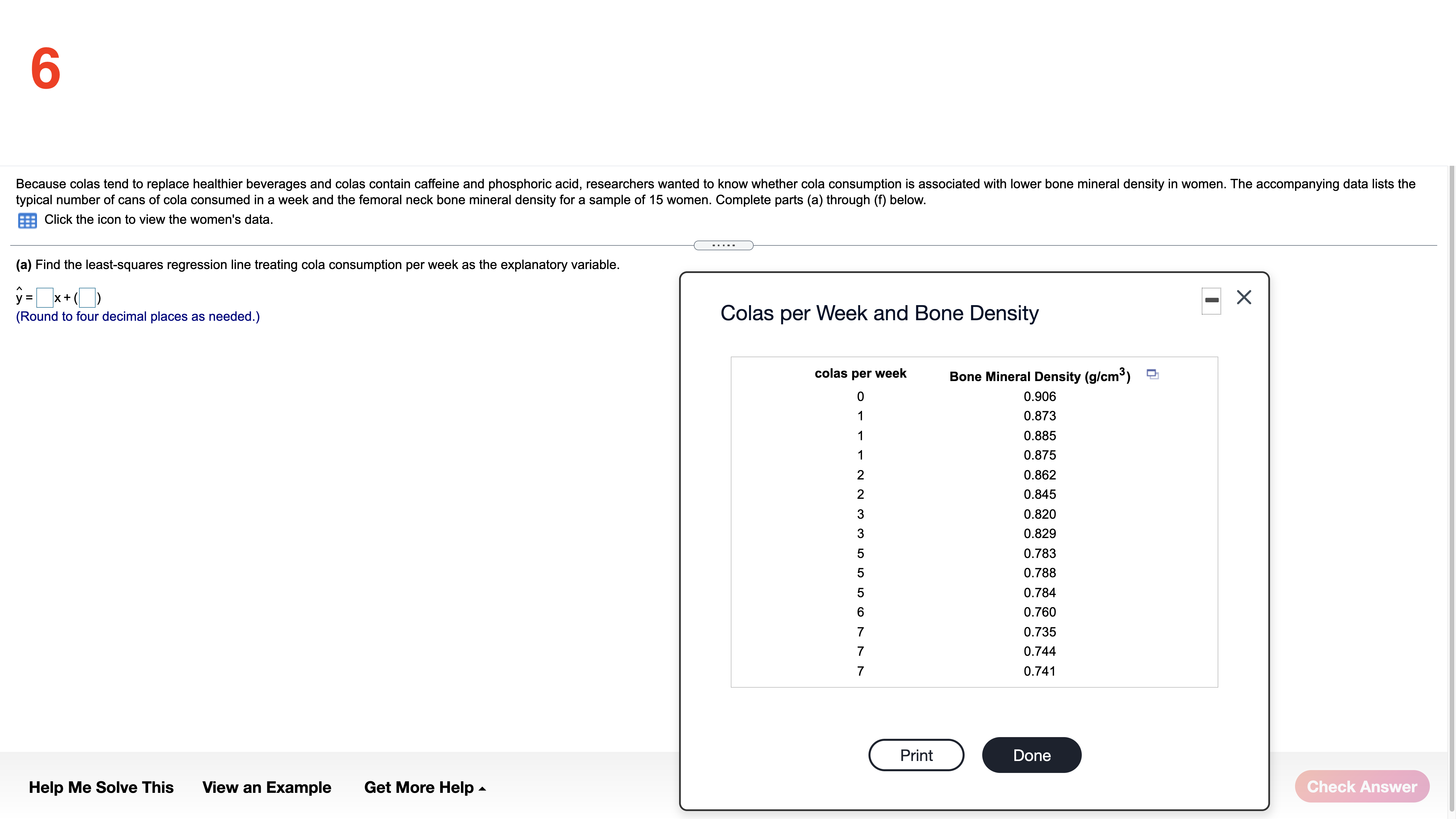 below. 20 30 40 50 60 100 95 90 82 70 (a)