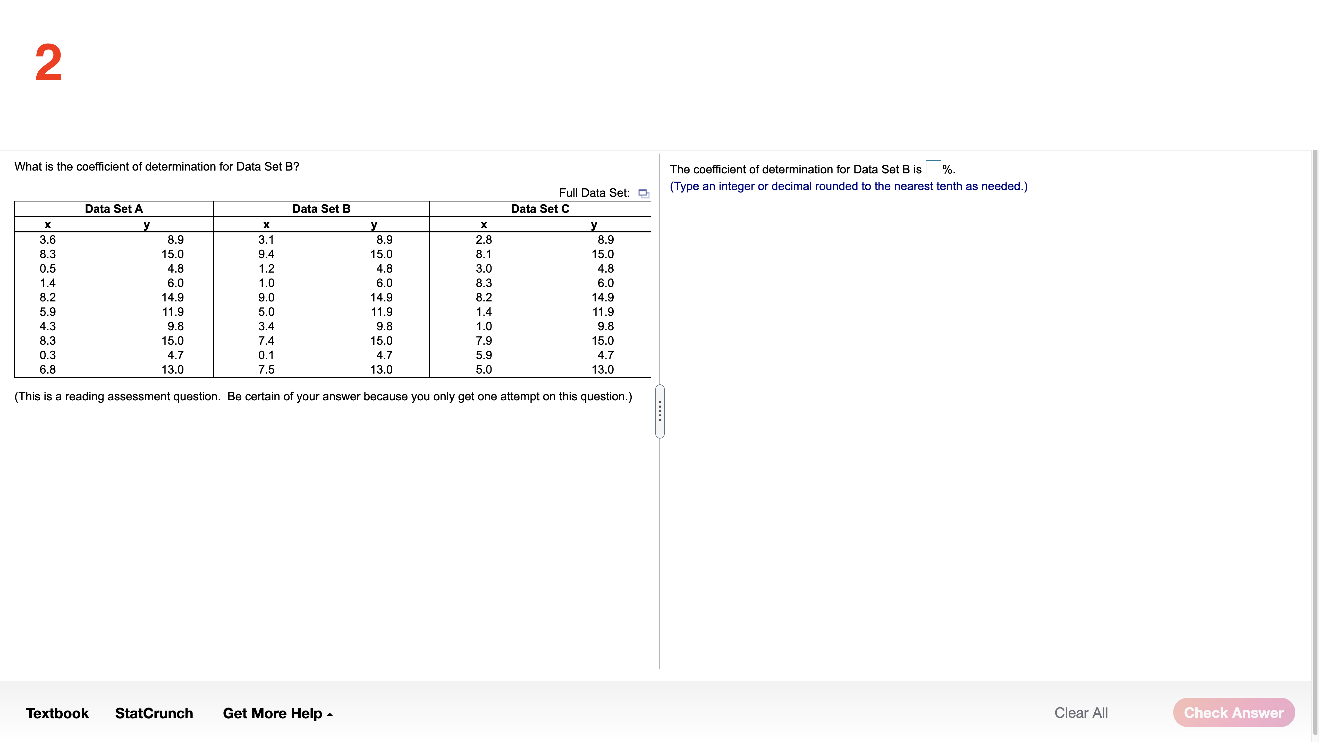 (a) What is the explanatory variable? - X O Length Tornado Data