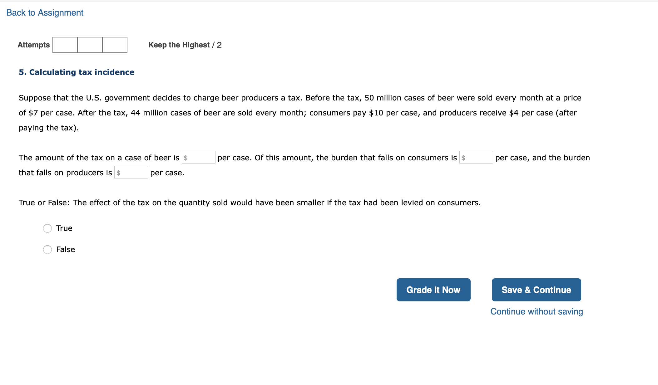 Back to Assignment Attempts |:|:|: Keep the Highest / 2 5.