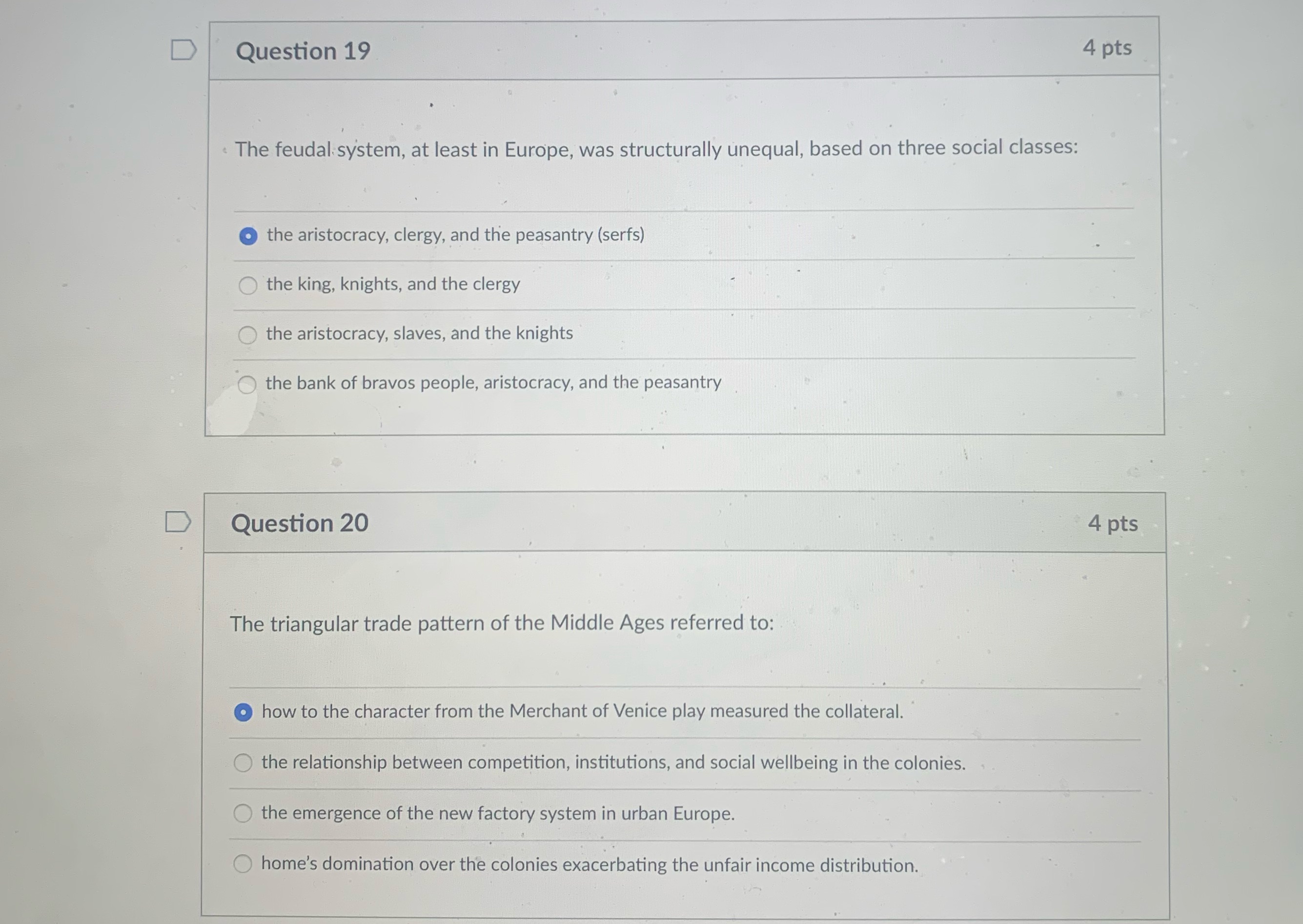  Make a confirmation in this for the right bubble D Question
