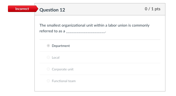 p13 The United Widget Workers and Generico, Inc. have been unable to
