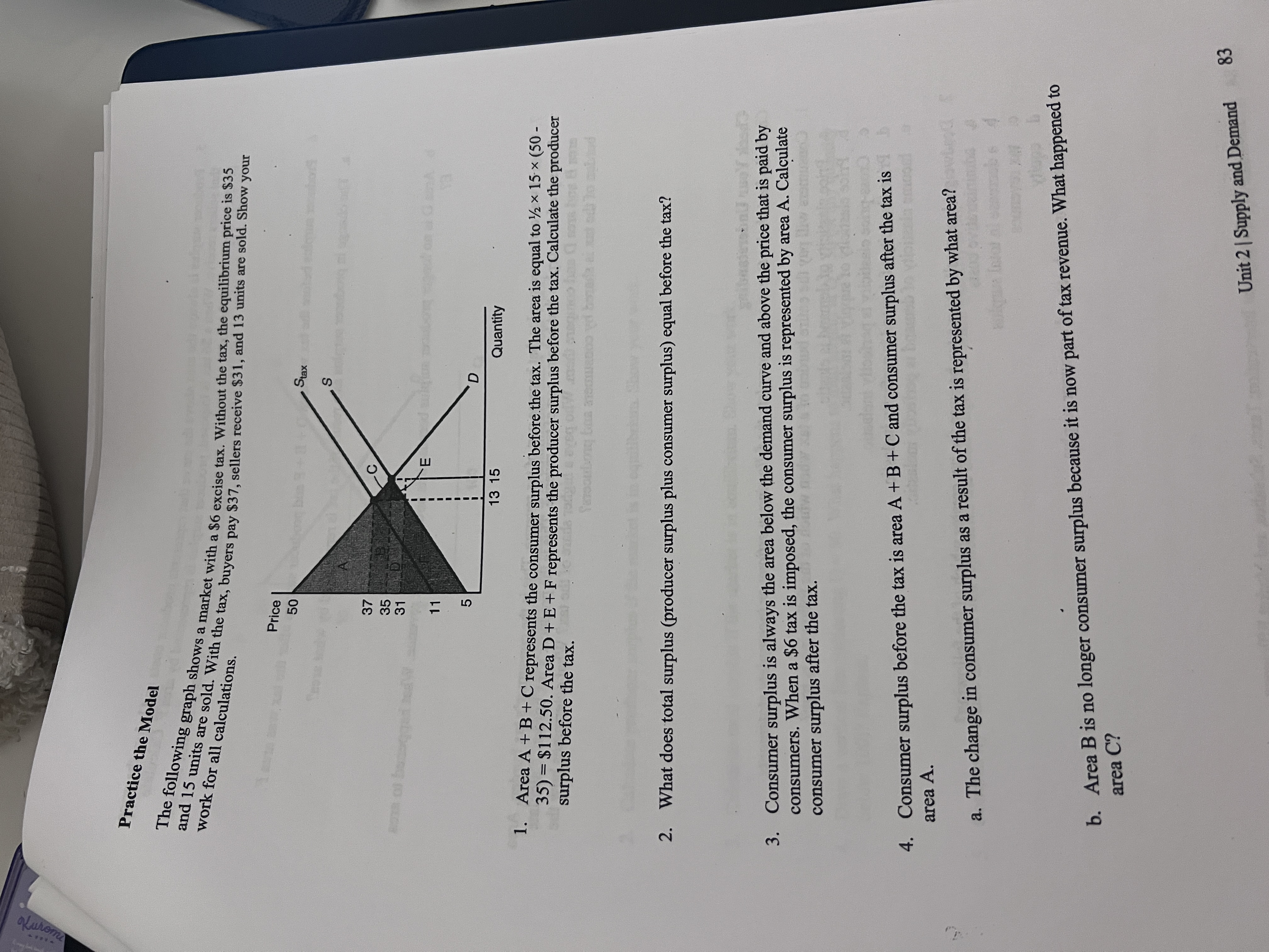 if you could show your work as well (maybe on paper). Thank