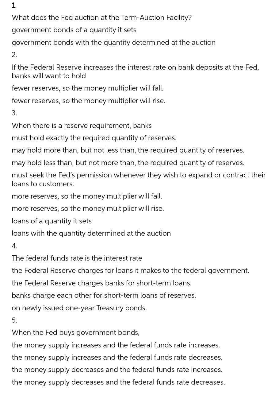 bonds of a quantity it sets government bonds with the quantity determined