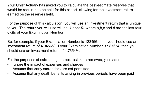 insurance company writing a range of protection and savings policies. A student