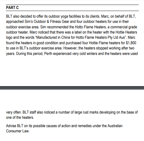 exercise area. Sim recommended the Hotto Flame Heaters, a commercial grade outdoor
