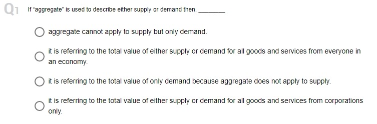 Please answer all 10 questions by choosing the correct option for