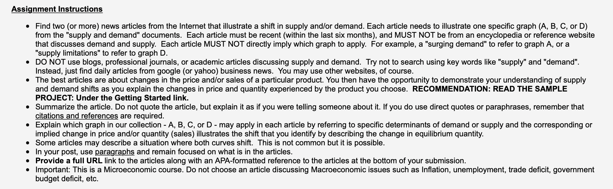 All information is below Please helpFind two (or more) news articles