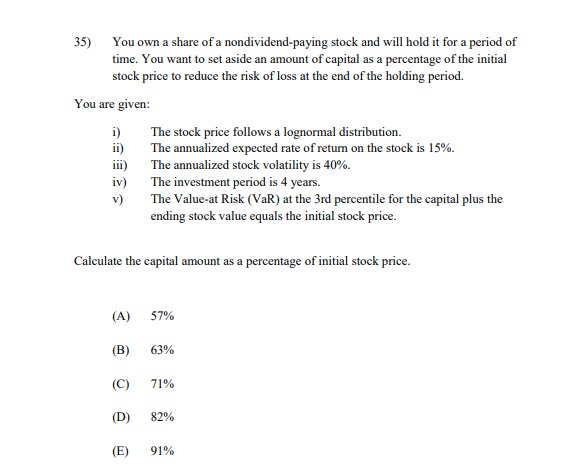 Y, and determine which of the two stocks an investor should choose.