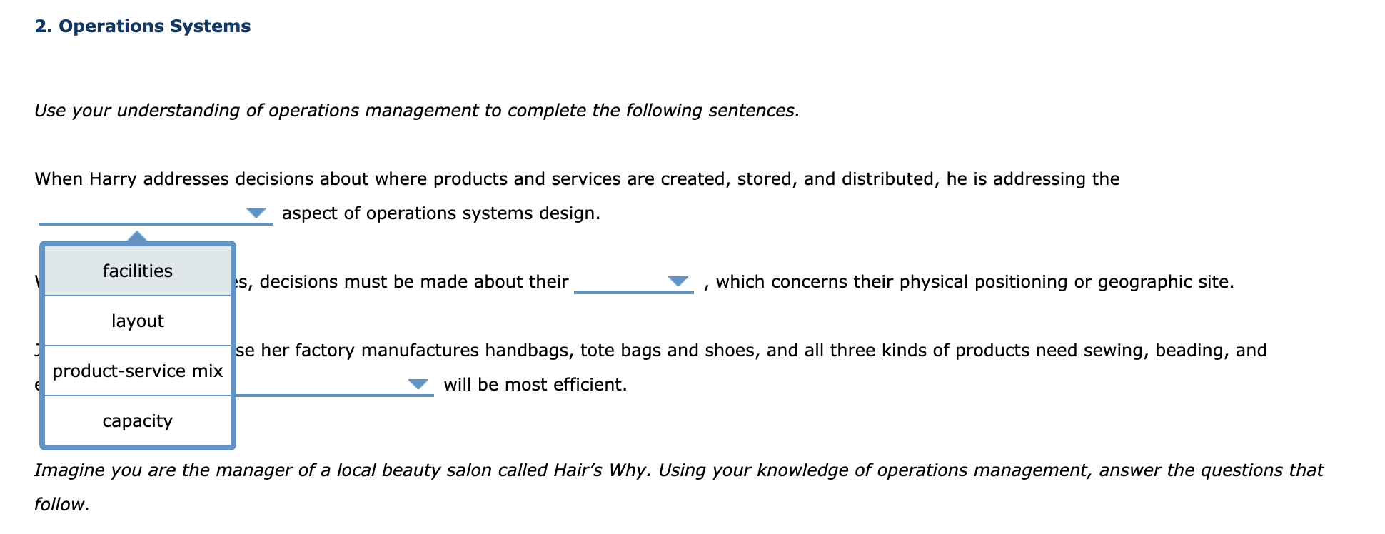 guide this process are known as V When setting your organization's strategy,