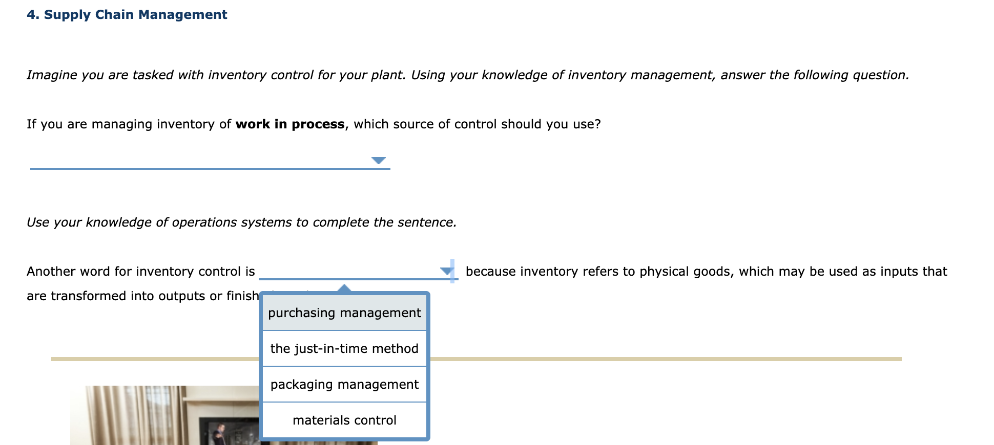 setting your organization's strategy, you take into account its V , which