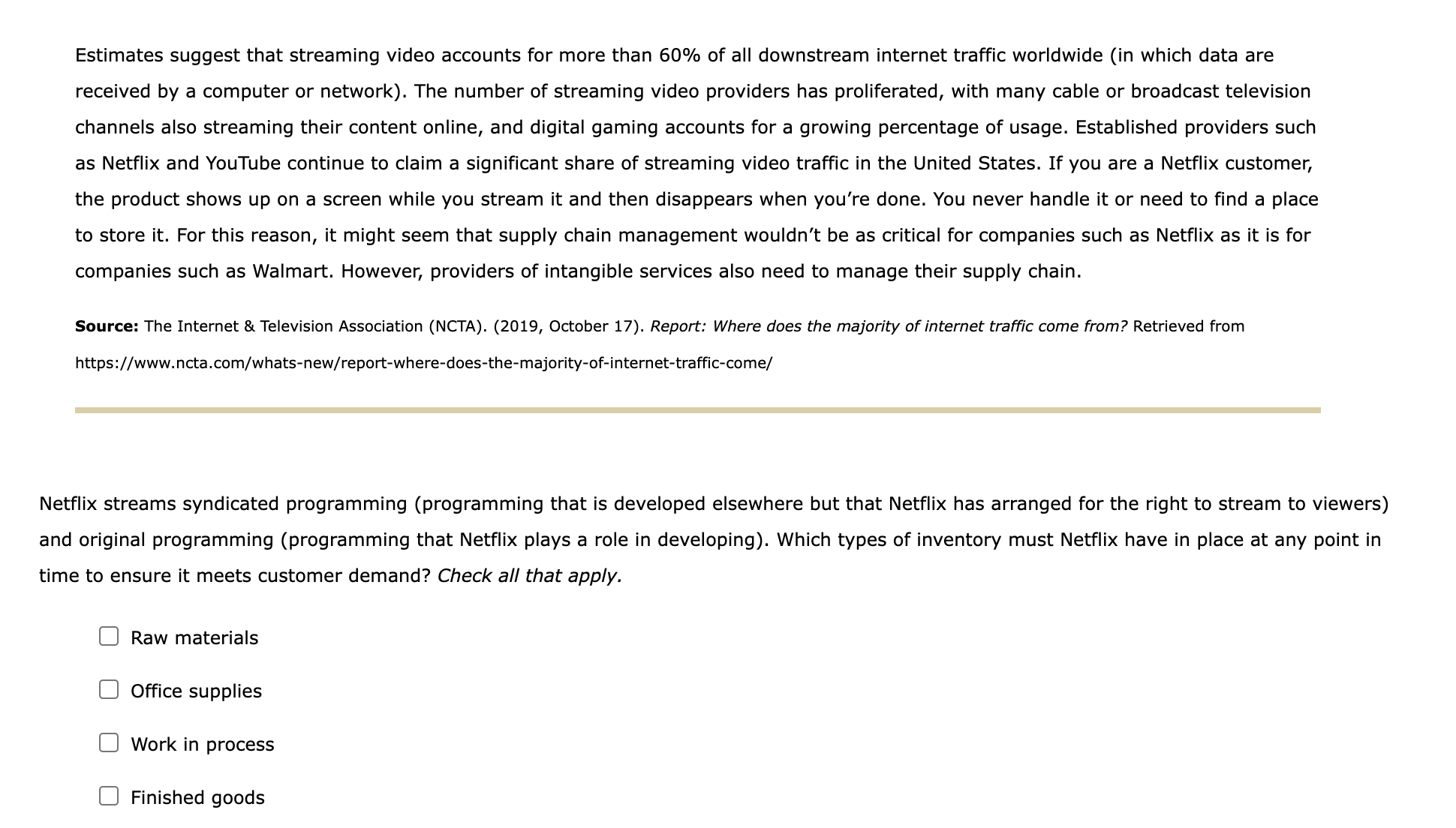 is its capability to transform inputs into products or services. 2. Operations