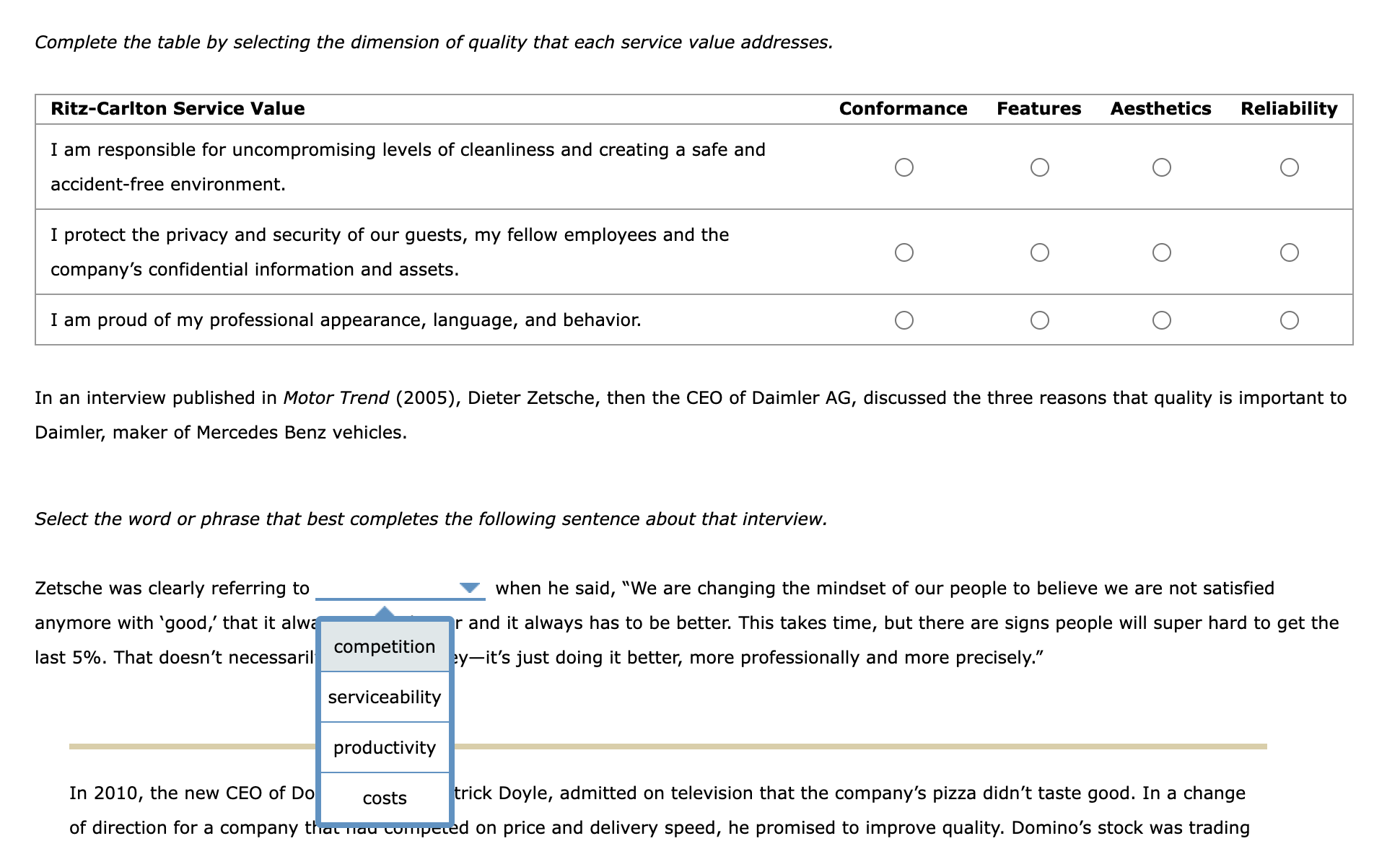 the manager of a local beauty salon called H sing your knowledge