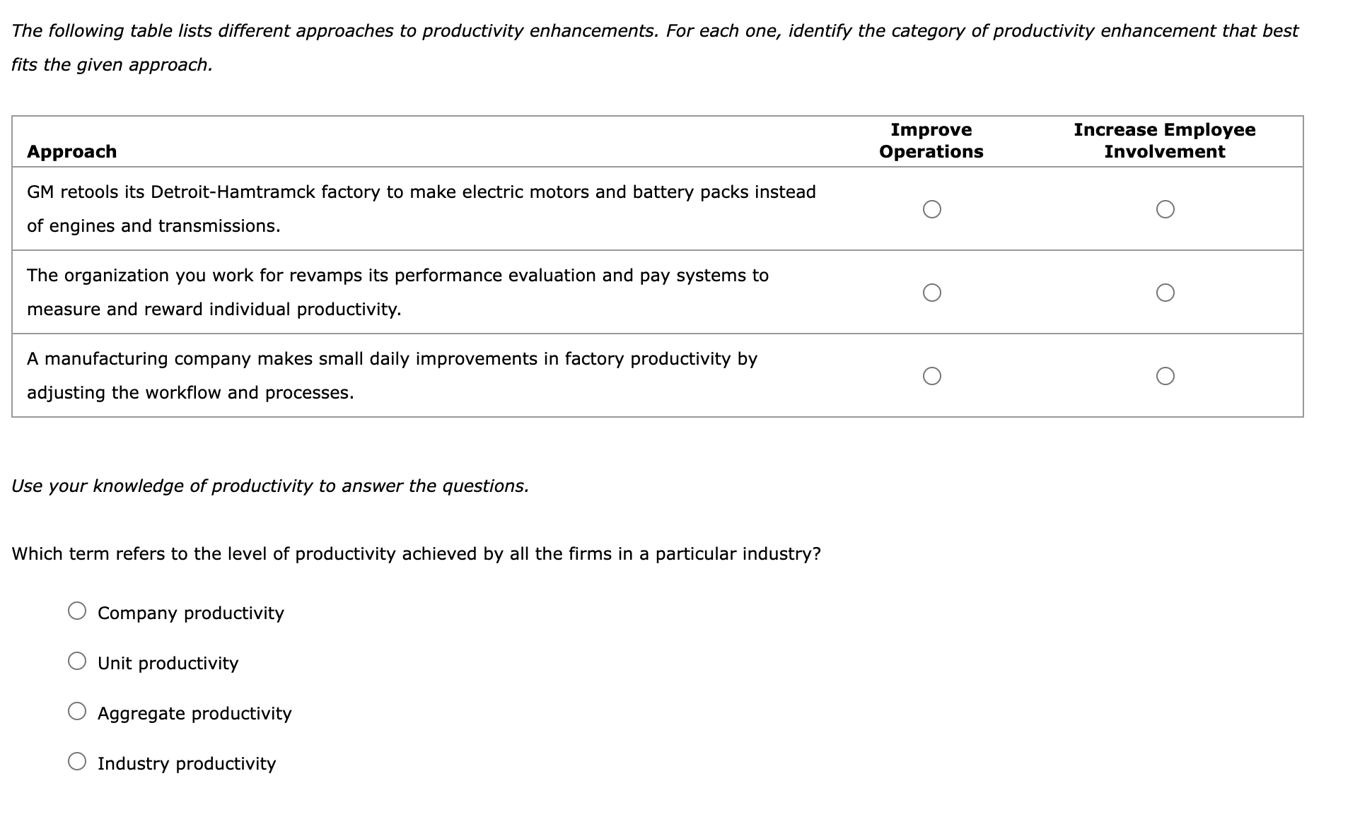 distributed, he is addressing the Y aspect of operations systems design. When