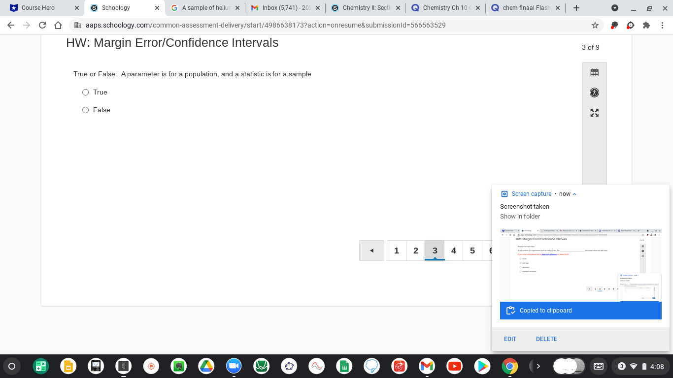 (5,741) - 202 x @ Chemistry II: Sectic x Q Chemistry Ch