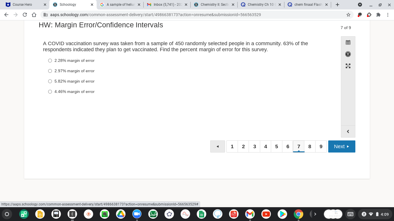 for a population, and a statistic is for a sample O True