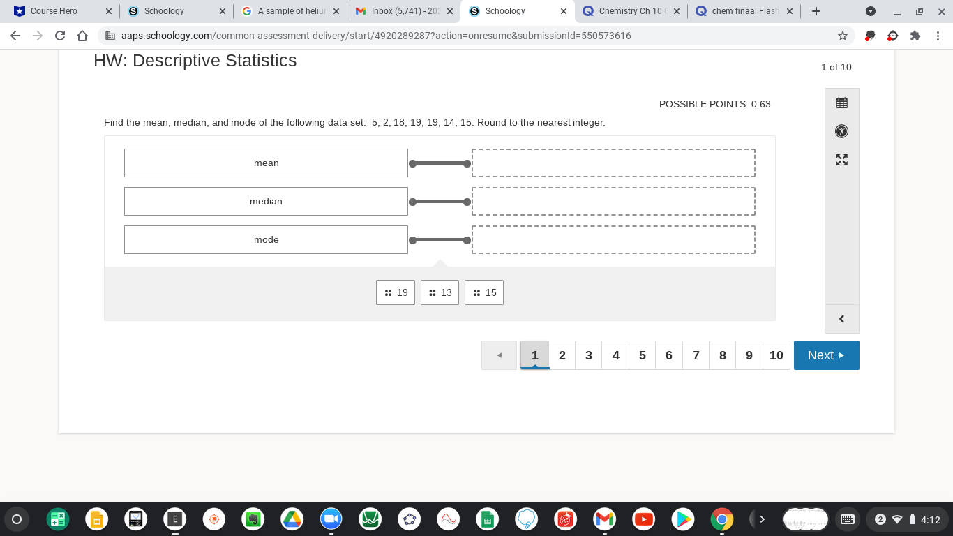 EDIT DELETE O M 3 4:08Course Hero X S Schoology X G