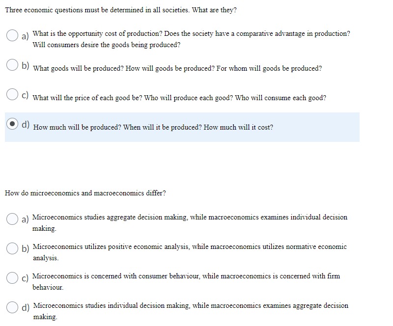 . Explain in your own words any three Macroeconomic variables from