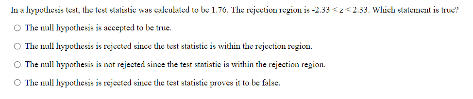 the product is received. O Ho: 11 = 3 vs. Ha: n