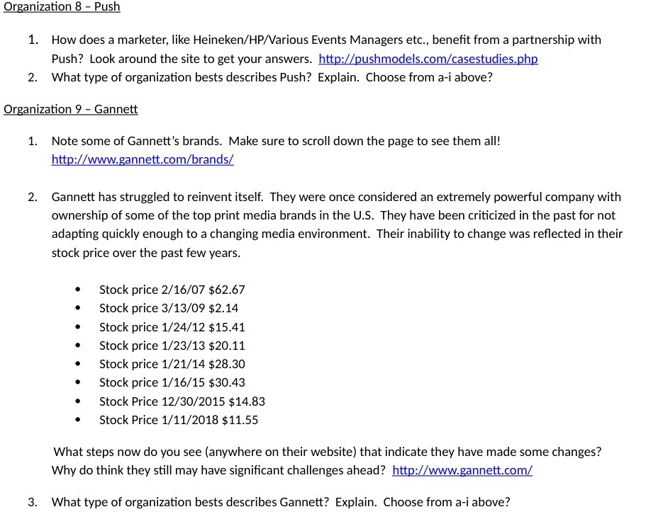 Events Managers etc.. benefit from a partnership with Push? Look around the