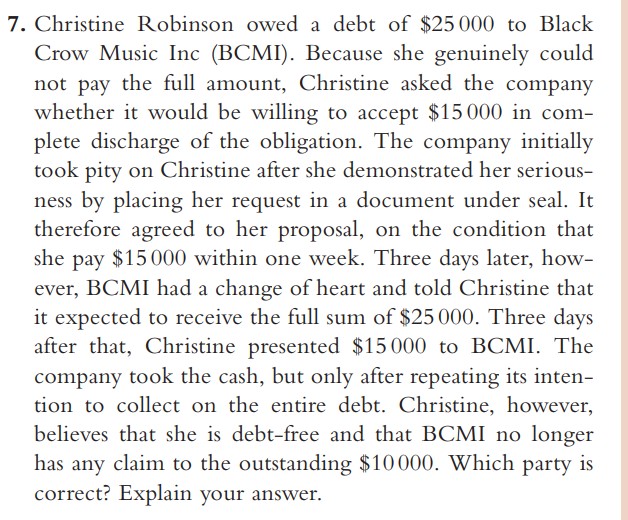 be willing to accept 3515000 in com plete discharge of the obligation.