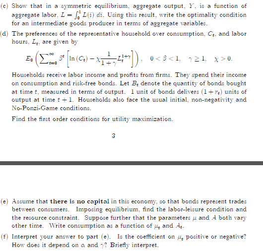 ln{(:3'n]l. Productive technology: The production function available to rms is F{K_ I]