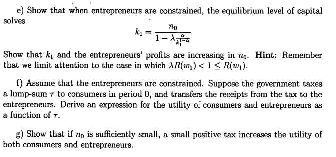 you found in part (a)). c) First assume p = 0. Discuss