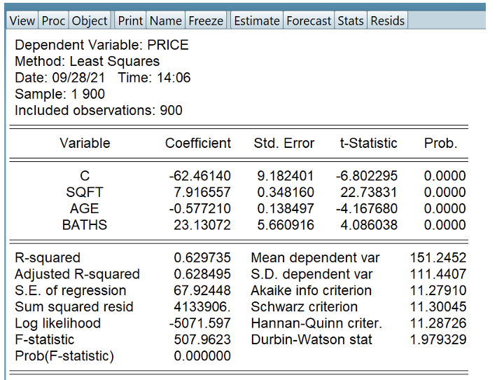 on Moodle to answer these question. The data provides prices and characteristics