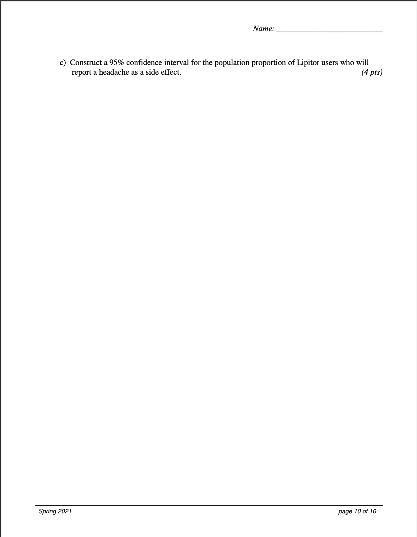 the Astrophysics Department at a university. Use this distribution to answer the