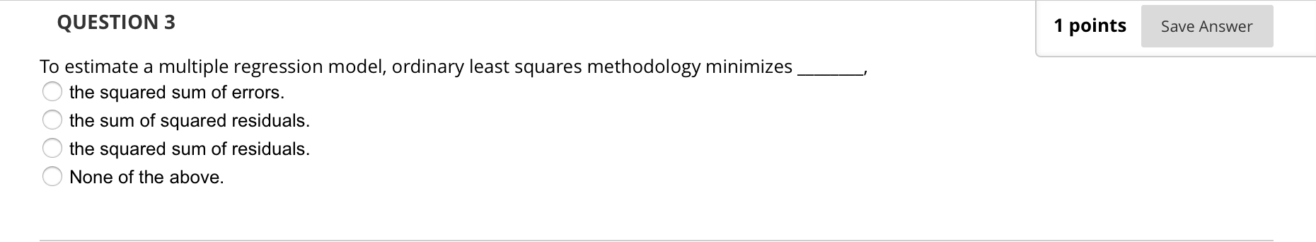 + 20XX 1 + 30XX 2 . Assume each estimated coefcient is