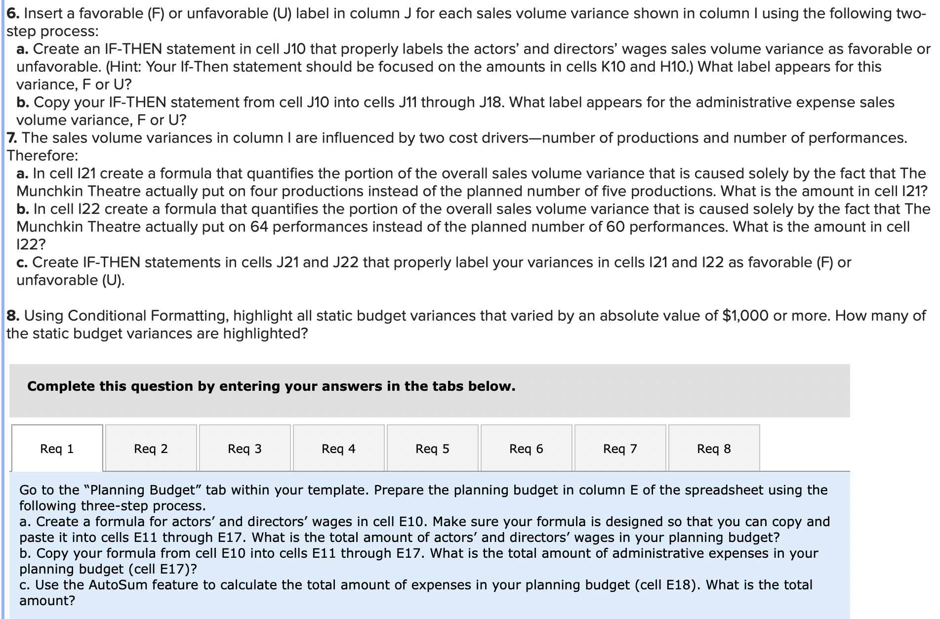 9 questions below.If it is easier, it is acceptable to only show