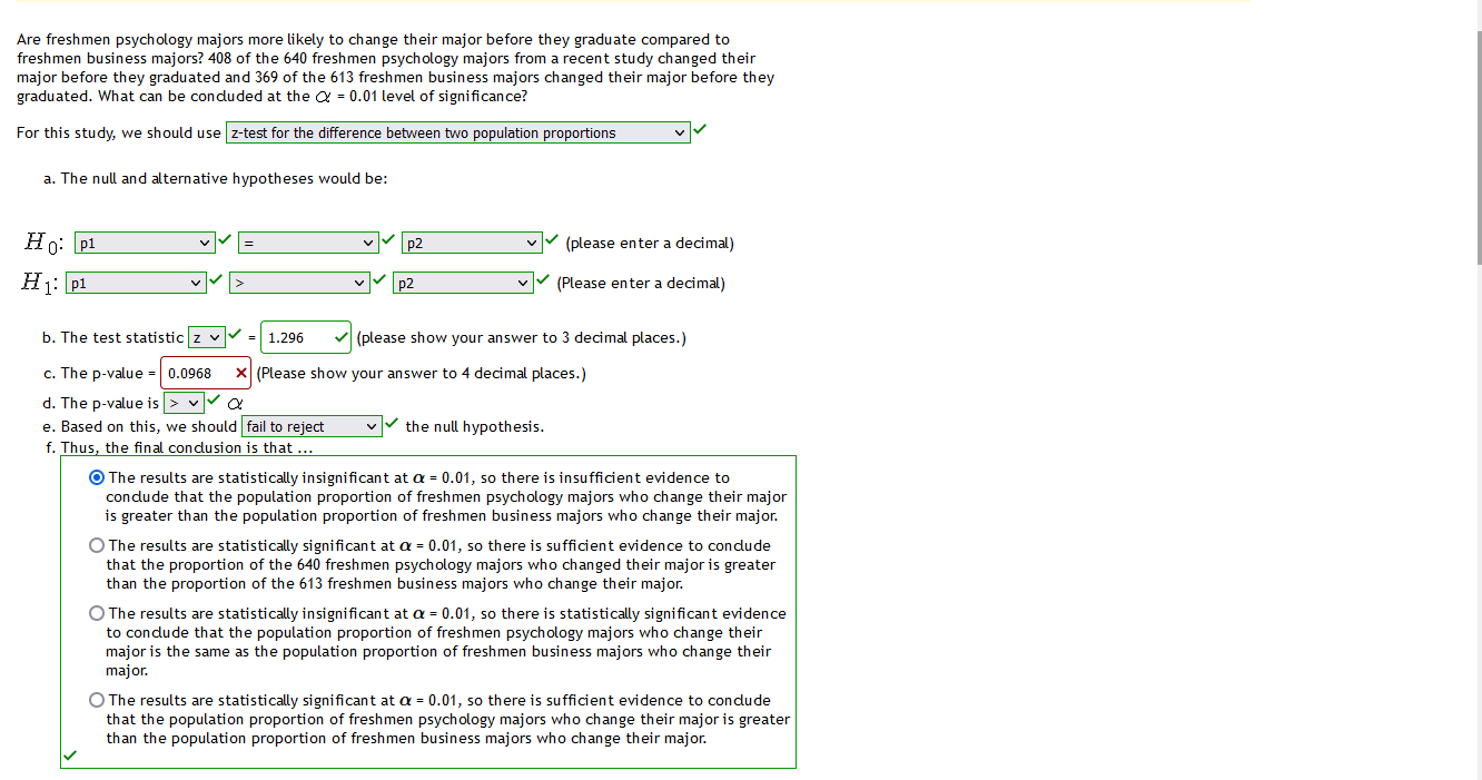 45 44 Assume a Normal distribution. What can be concluded at the