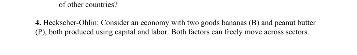 the two industries is subject to the resource constraints LB+LP=L and KB+KP=K
